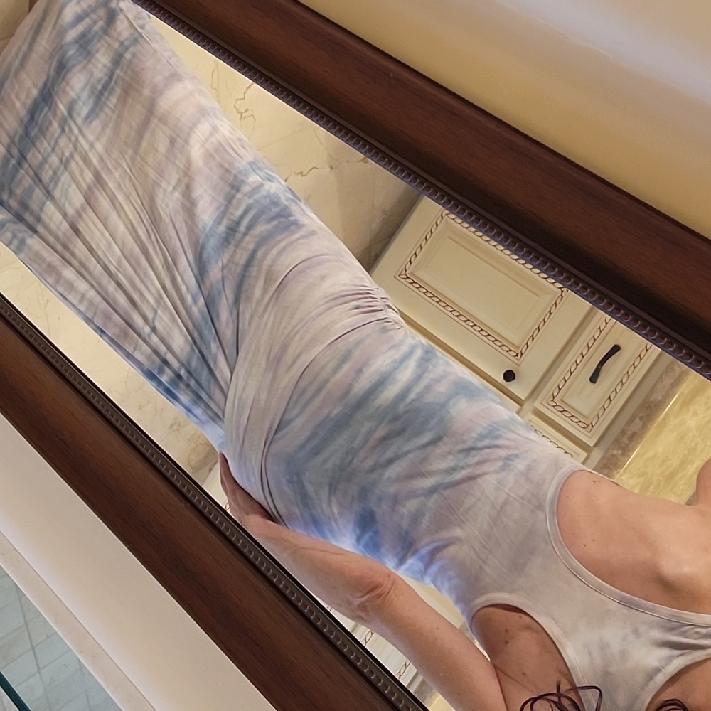 Young Fabulous & Broke Tie-dye Racerback-style Maxi Dress, S - Picture 12 of 16